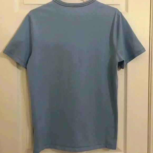 Banana Republic Blue T-Shirt Front Pocket Medium - Picture 11 of 16